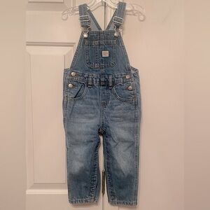 Old Navy ~Unisex Workwear Jean Overalls for  Boy Sz 2T